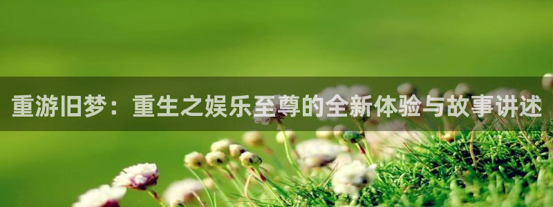 蓝图娱乐官网入口：重游旧梦：重生之娱乐至尊的全新体验与故事讲述